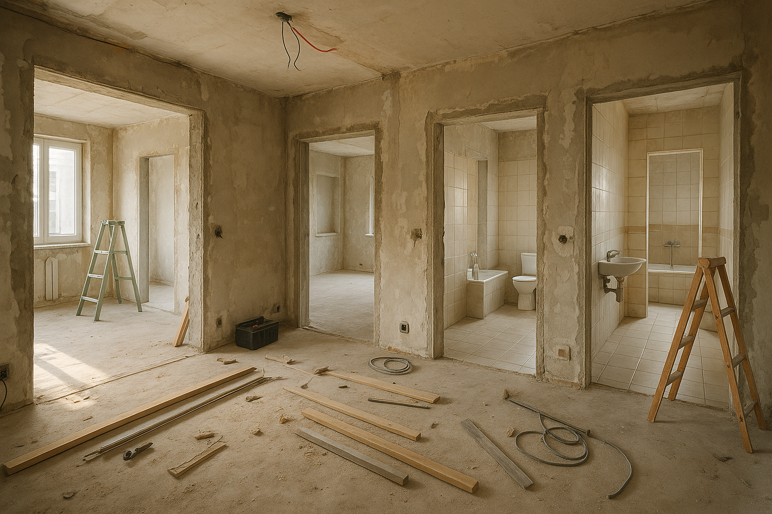 مشروع ترميم شامل لشقة من - مشروع ترميم وصيانة في المنطقة الجنوبية…