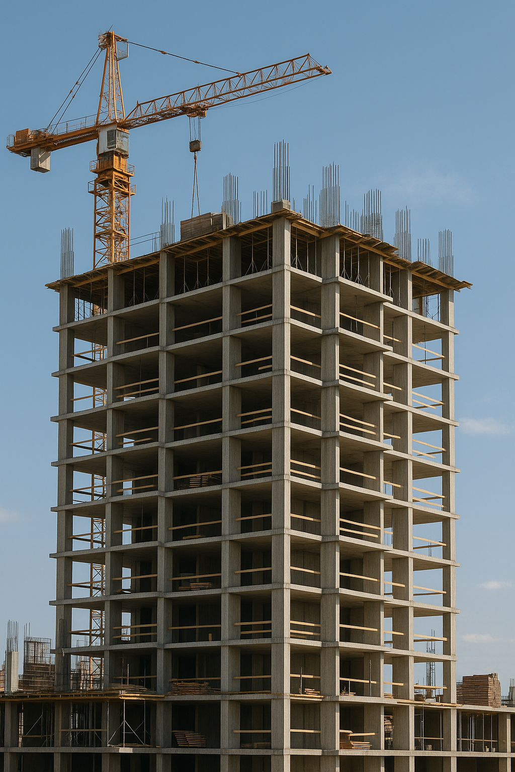 مشروع بناء جديد لعمارة سكنية - مشروع بناء جديد في المنطقة الغربية…