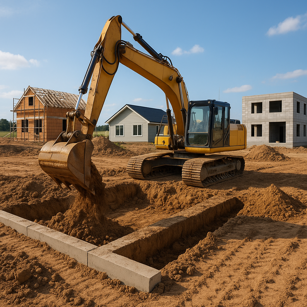 بدء مشروع بناء حديث على - مشروع تشطيب في المنطقة الوسطى لدى بوابات…