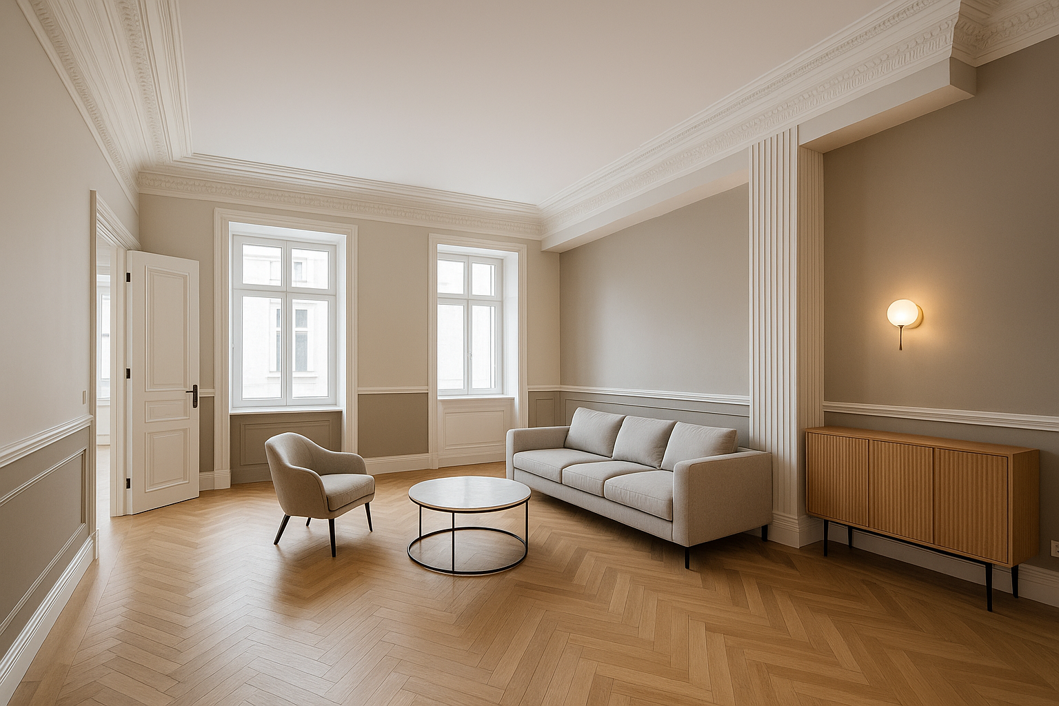 تجديد وديكور داخلي لشقق سكنية - مشروع ديكور في المنطقة الوسطى لدى…