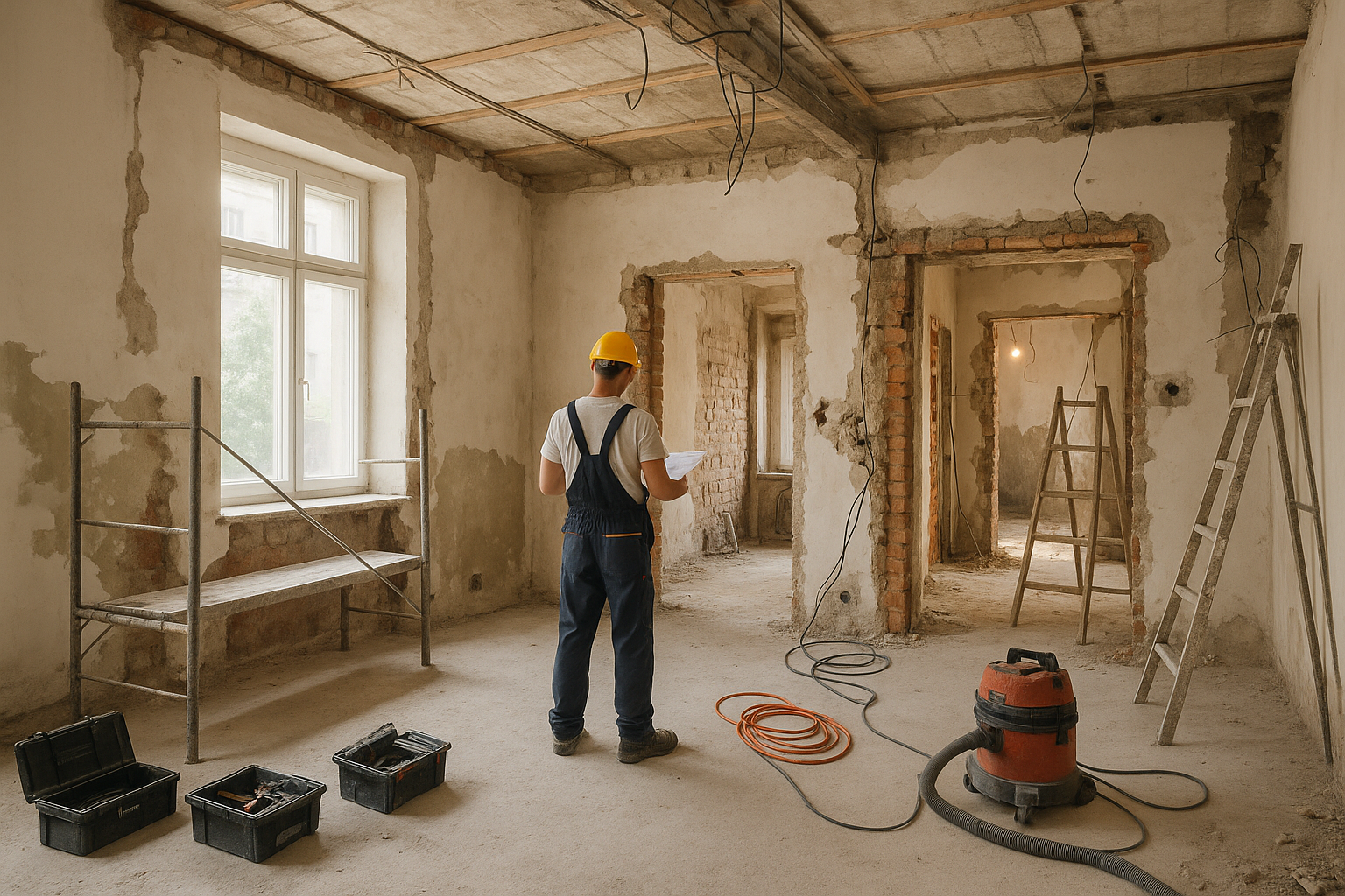 مشروع إعادة هيكلة شقة لأعمال - مشروع تشطيب في المنطقة الوسطى لدى ب…