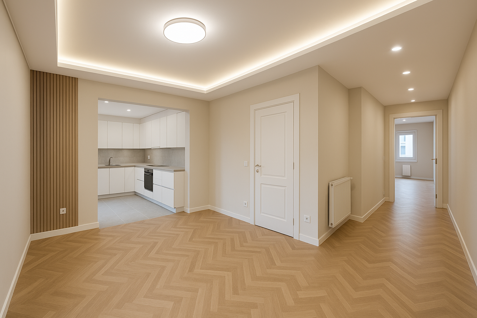 "تشطيب وتجديد شقة 118 متر - مشروع تشطيب في المنطقة الوسطى لدى بوابات…