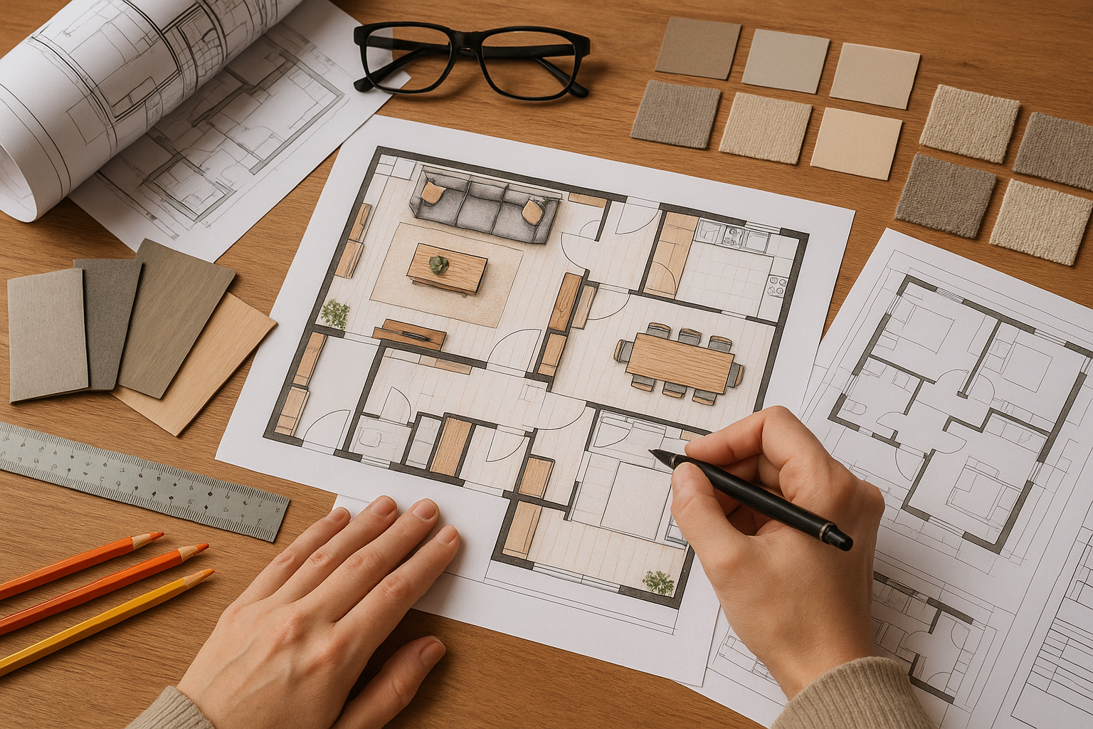 تنفيذ مخطط تصميم ديكور لمشروع - مشروع تشطيب في المنطقة الوسطى لدى…