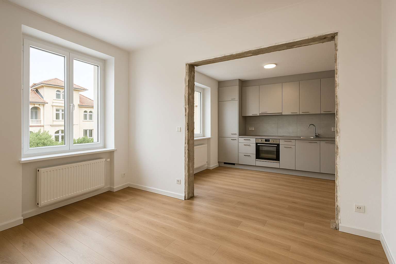 "تجديد شامل وتجهيز شقة جديدة - مشروع ترميم وصيانة في المنطقة الوسط…