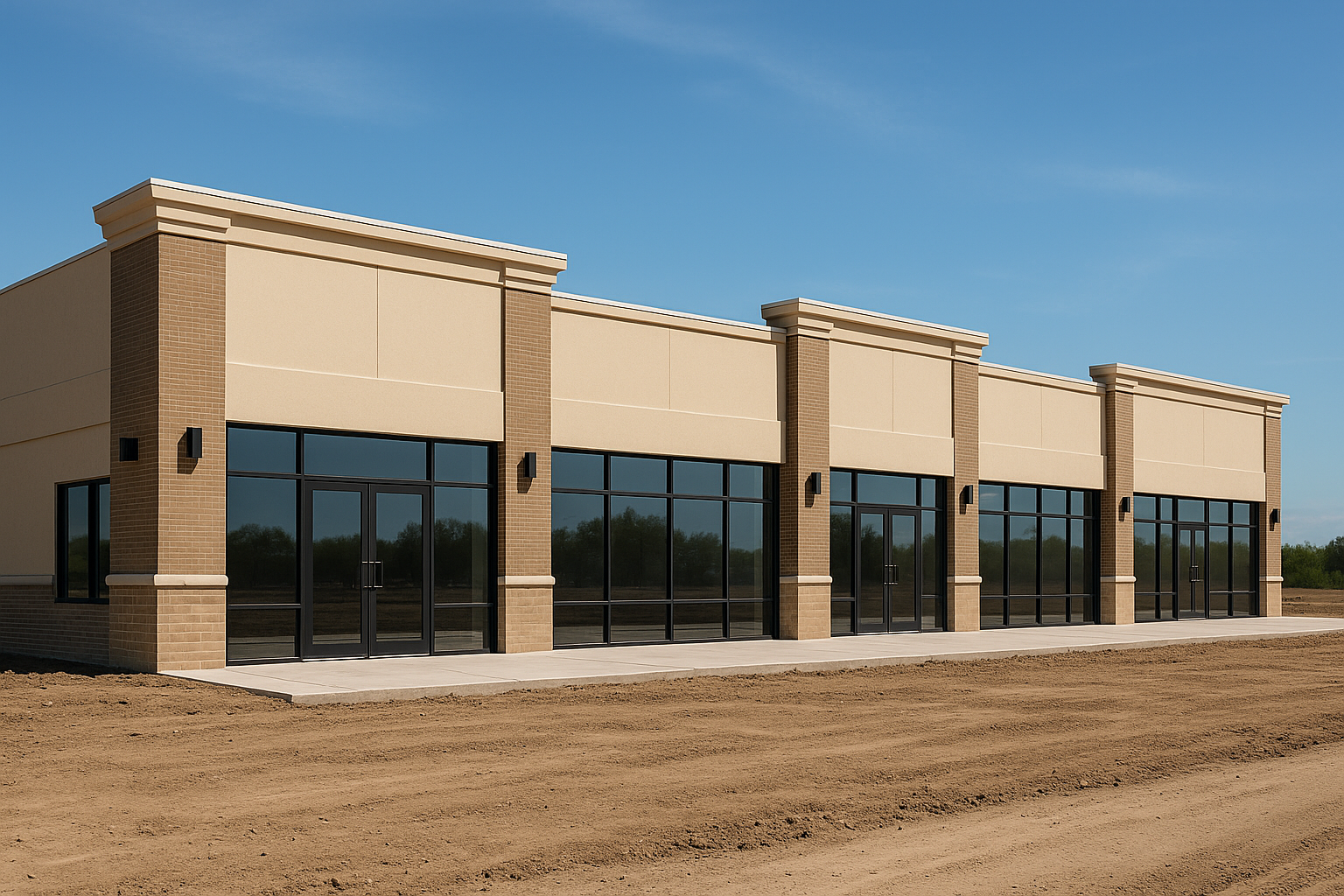 إنشاء محلات تجارية على قطعة - مشروع بناء جديد في المنطقة الغربية ل…