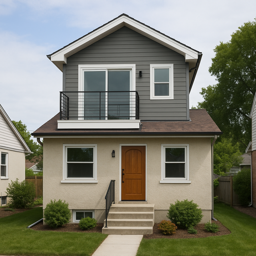 "ترميم وإضافة ملحق علوي لمنزل - مشروع ترميم وصيانة في المنطقة الوس…