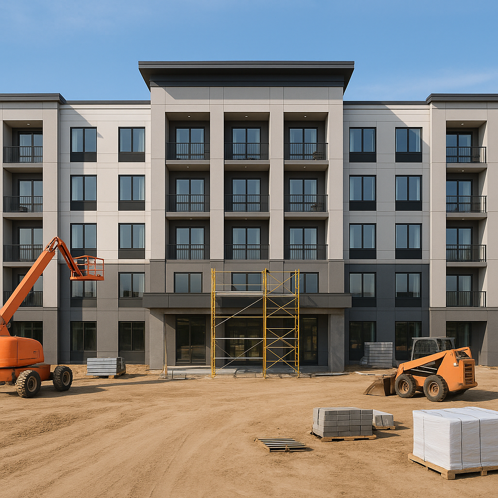 إنشاء مشروع شقق فندقية حديثة - مشروع بناء جديد في المنطقة الغربية…