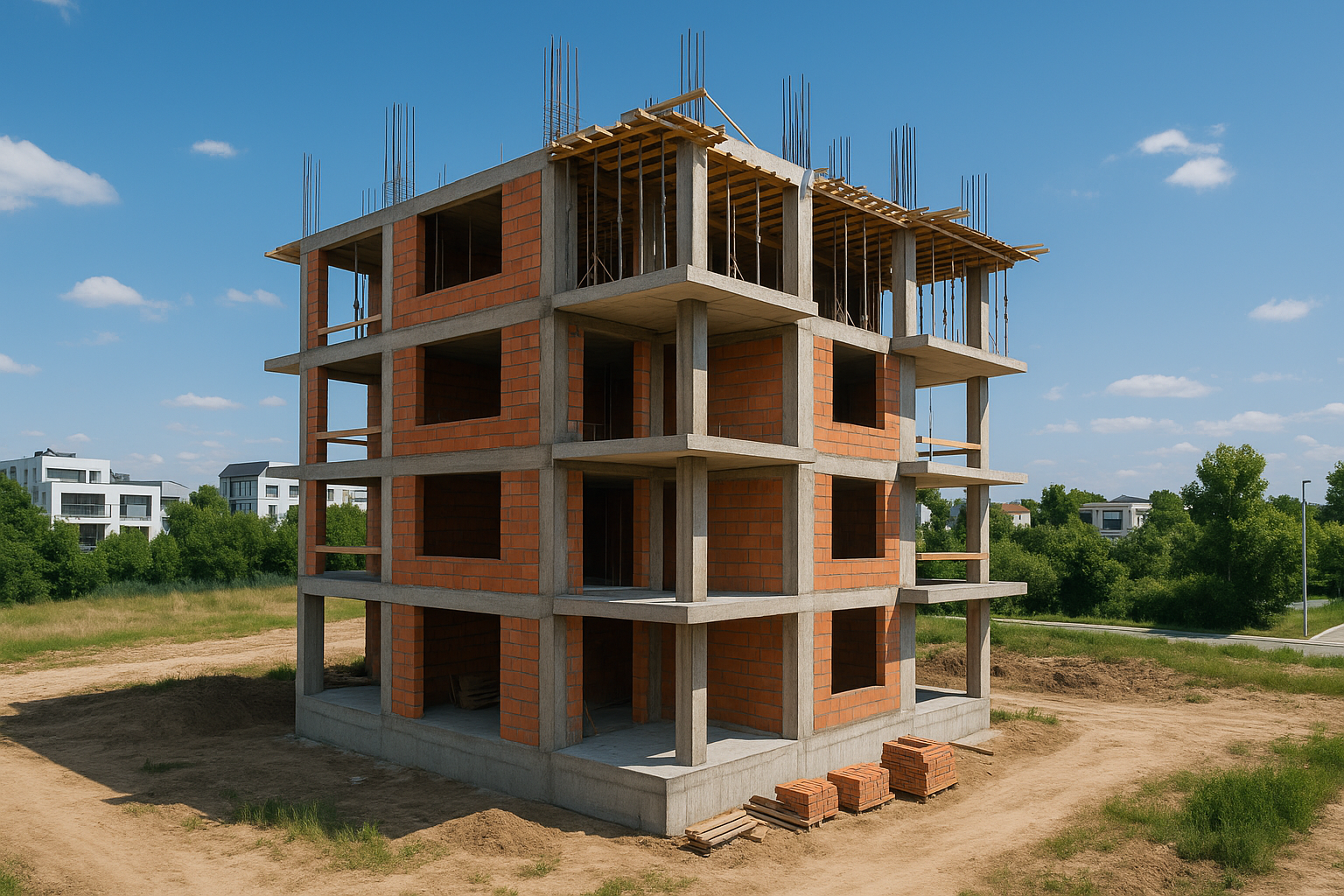 بناء جديد لمشروع سكني على - مشروع بناء جديد في المنطقة الغربية لدى…