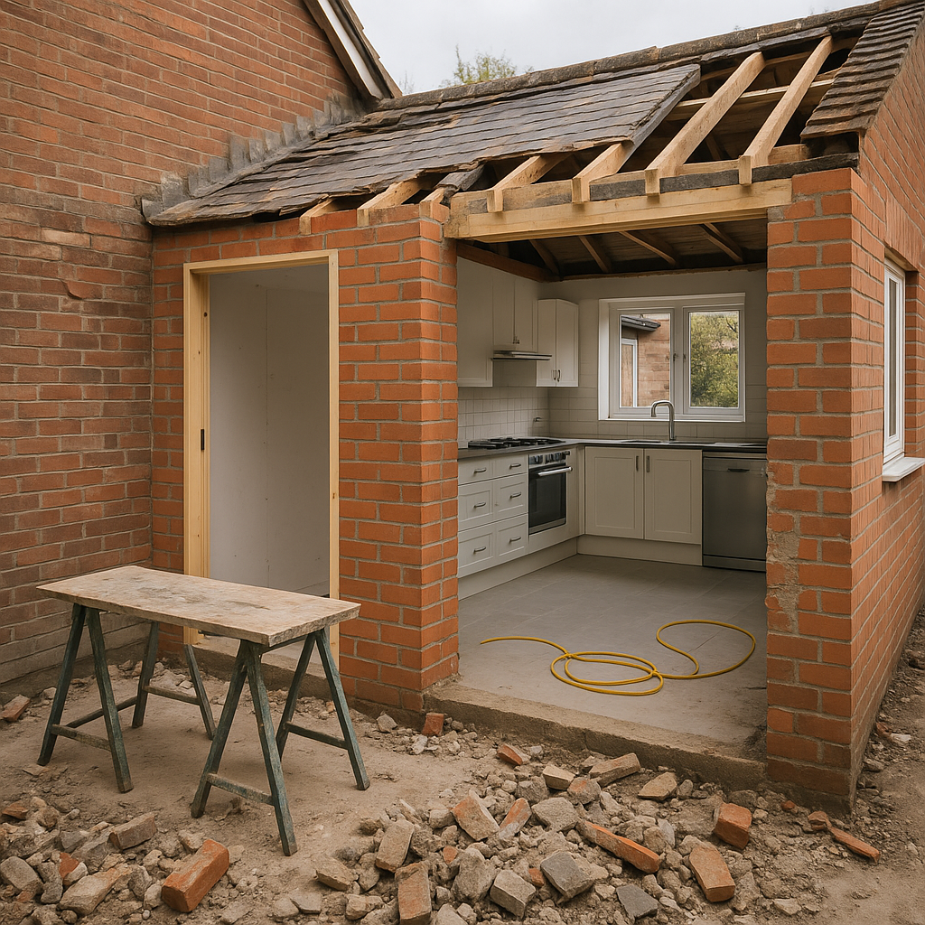 أعمال توسعة وتجديد: إضافة غرفة - مشروع ترميم وصيانة في المنطقة الو…