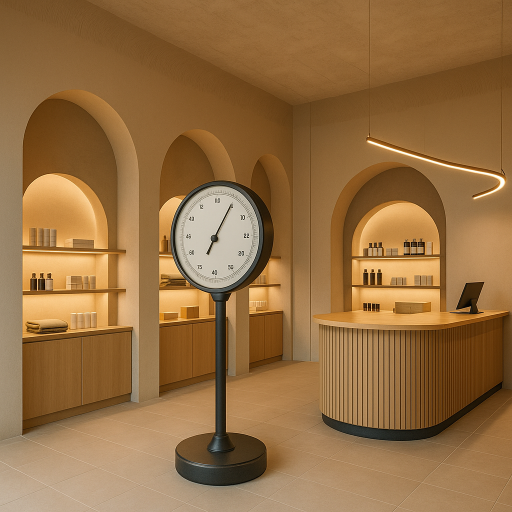 تصميم داخلي مبتكر لمحل تجاري - مشروع تشطيب في المنطقة الوسطى لدى ب…