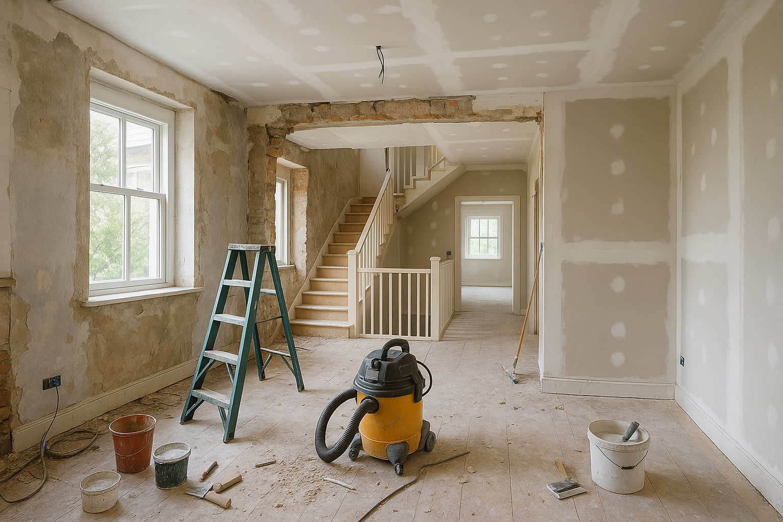 تشطيب شامل للدور الثاني في - مشروع تشطيب في المنطقة الغربية لدى بو…