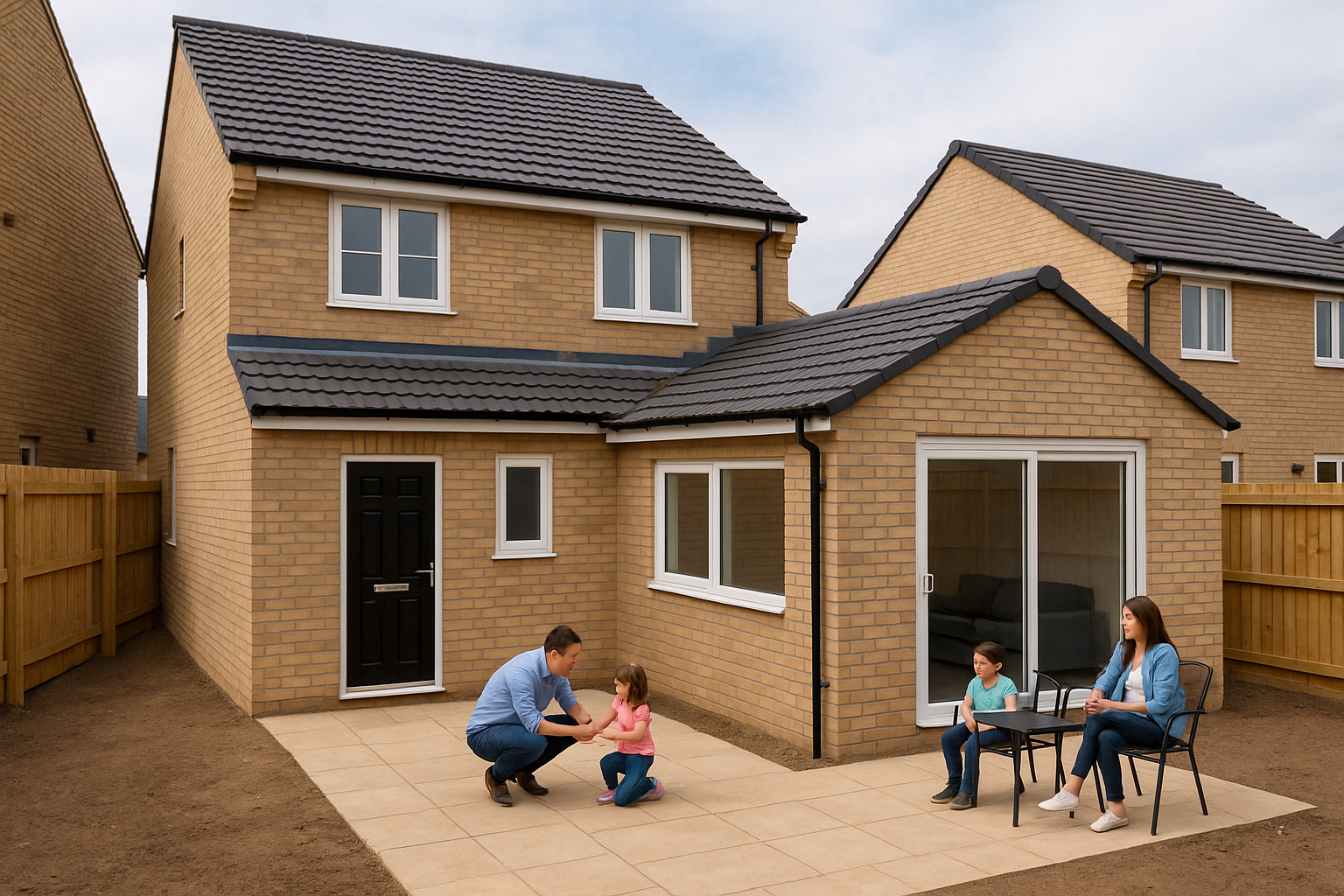 تطوير ملحق سكني لبناء جديد - مشروع بناء جديد في المنطقة الغربية لد…