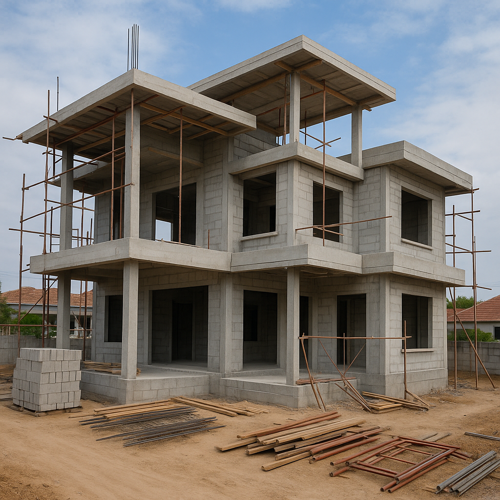 مشروع بناء جديد لفيلا بدورين - مشروع بناء جديد في المنطقة الغربية…