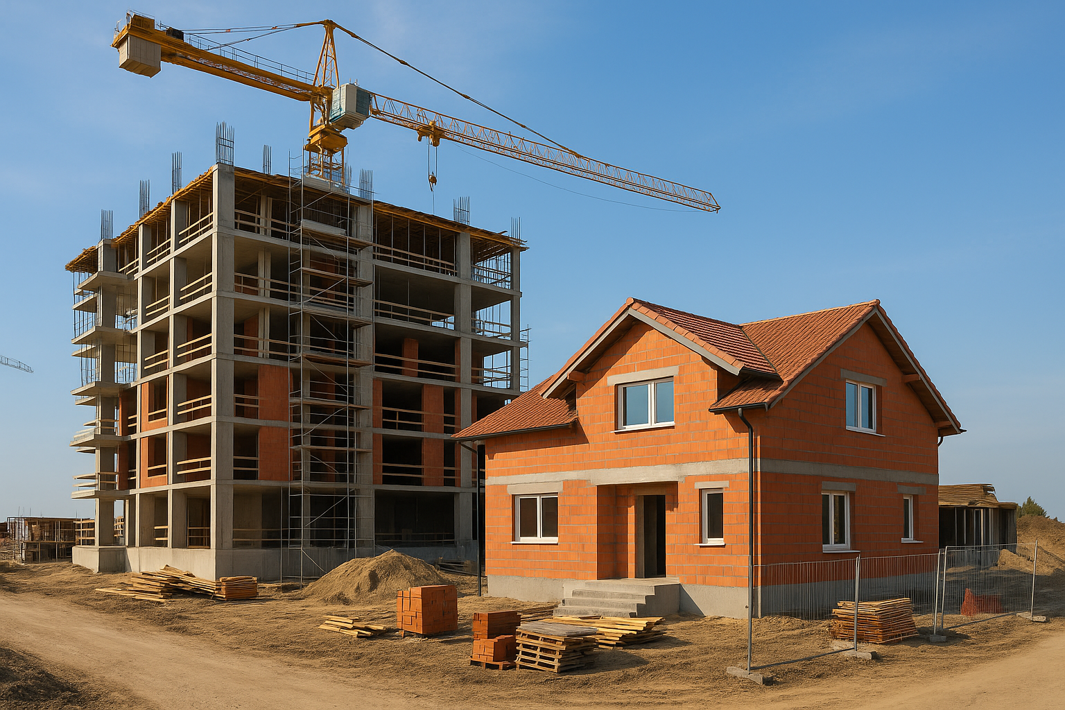 مشروع بناء متكامل يضم عمارة - مشروع بناء جديد في المنطقة الغربية ل…