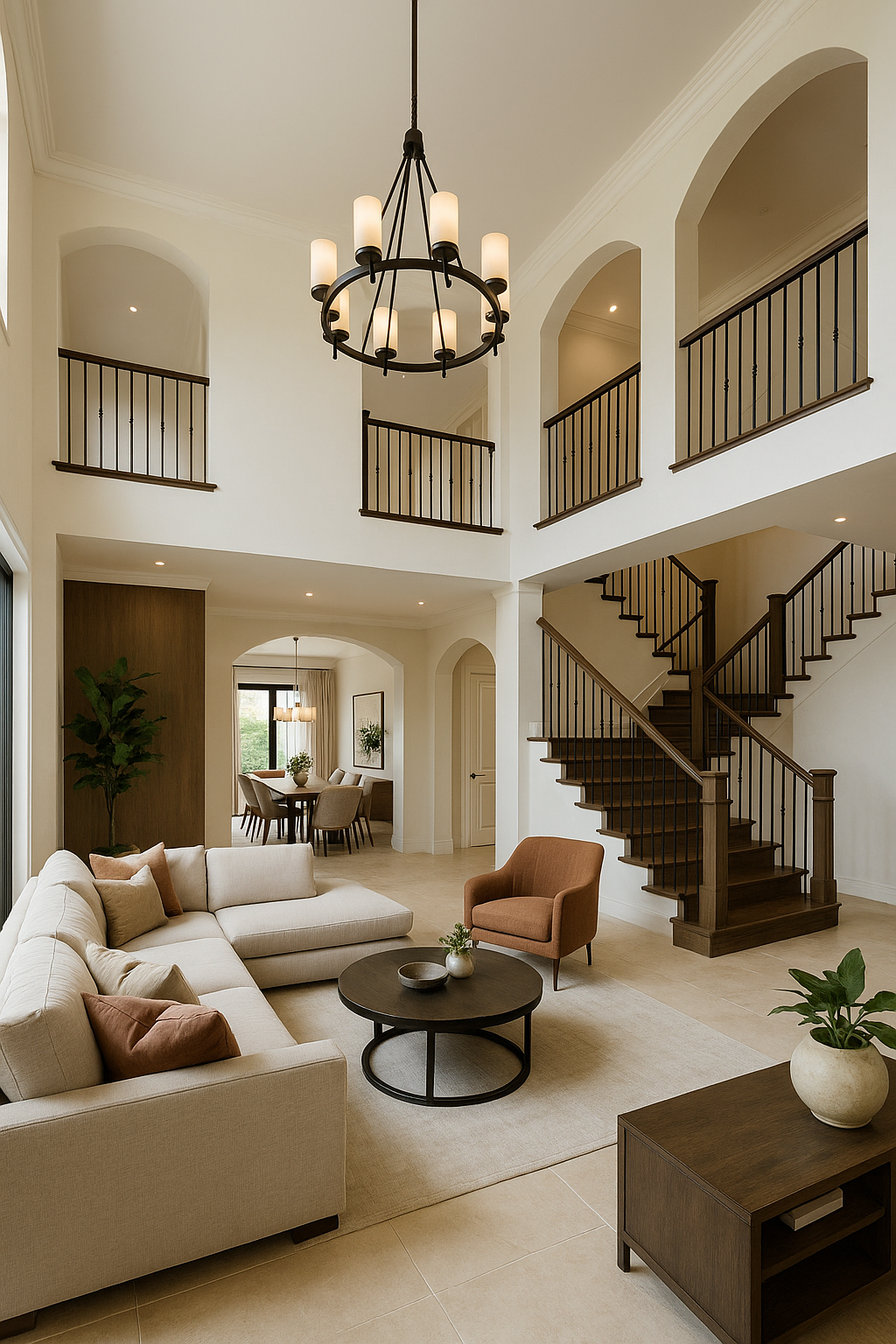 تشطيبات وتصميم ديكور داخلي لفيلا - مشروع تشطيب في المنطقة الجنوبي…