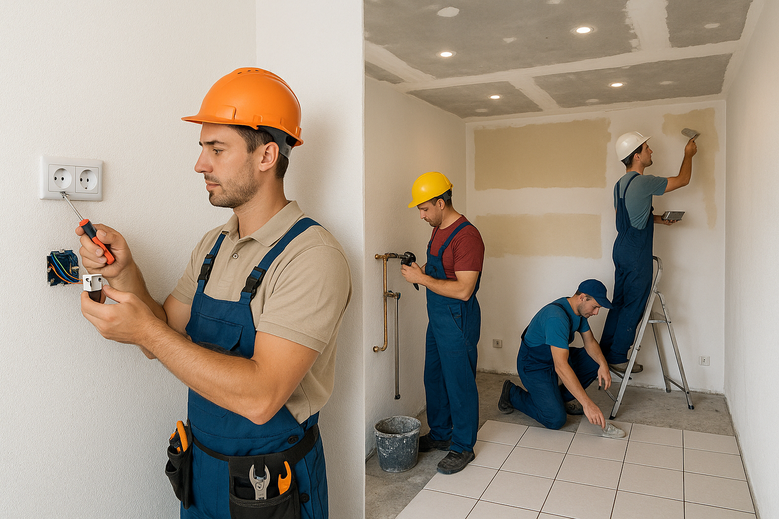 ترميم وتجديد شامل للمبنى: كهرباء، - مشروع ترميم وصيانة في المنطقة…