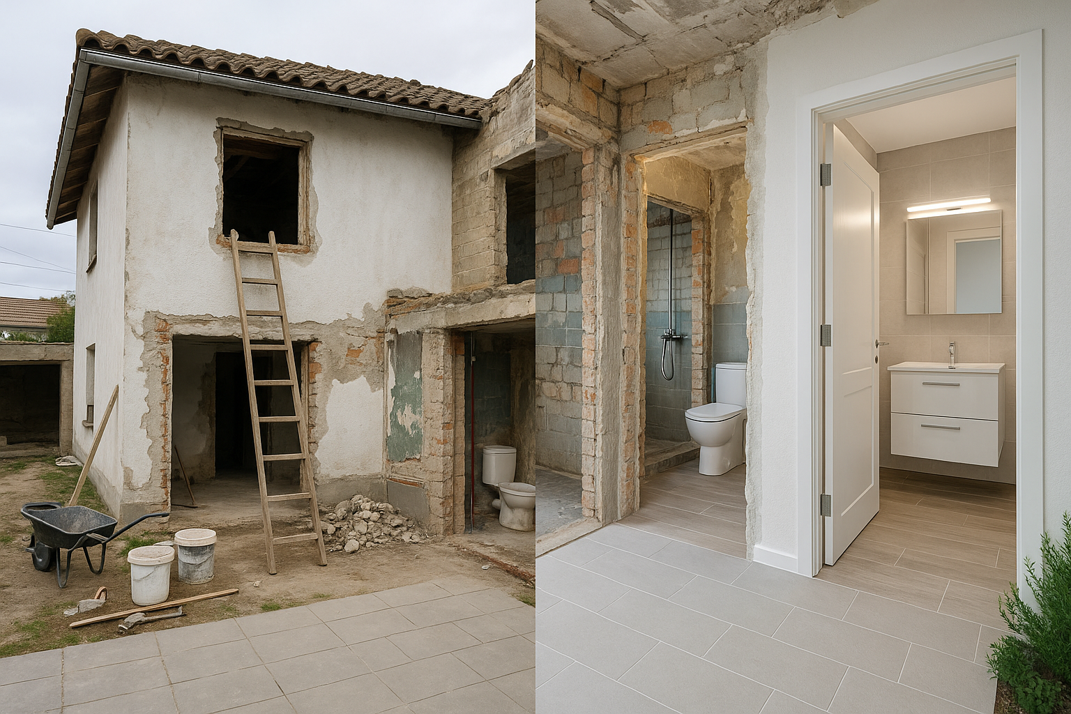 إعادة ترميم وتجديد فيلا: تحسين - مشروع ترميم وصيانة في المنطقة الو…