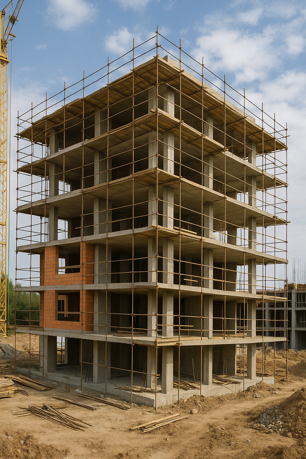 مشروع إنشاء بناء سكني جديد - مشروع بناء جديد في المنطقة الجنوبية ل…