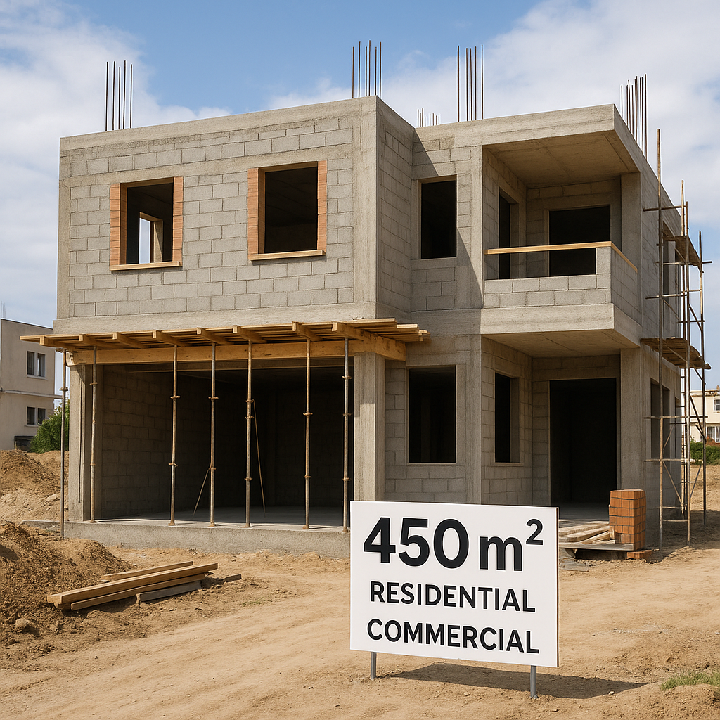 مشروع بناء جديد لأرض 450 - مشروع بناء جديد في المنطقة الوسطى لدى بوا…