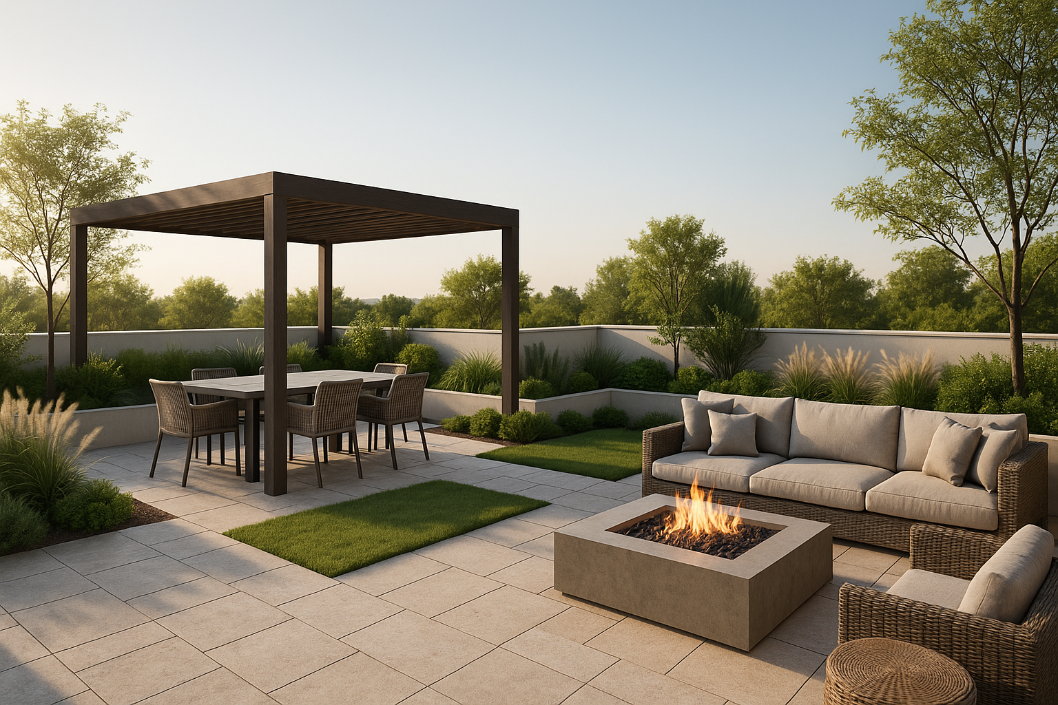 "تصميم وتنفيذ ملحق سطح مع - مشروع بناء جديد في المنطقة الوسطى لدى ب…