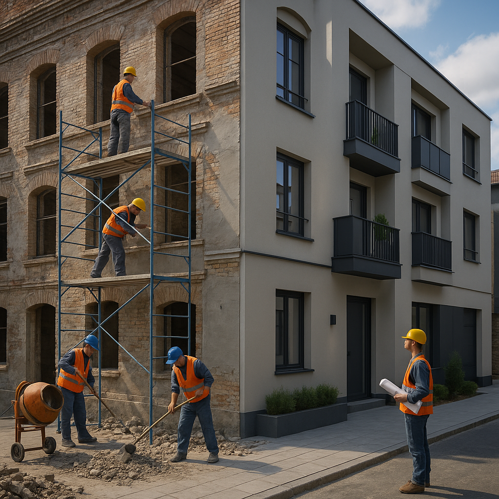 "مشروع ترميم وتجديد متكامل لمبنى - مشروع تشطيب في المنطقة الشرقية…