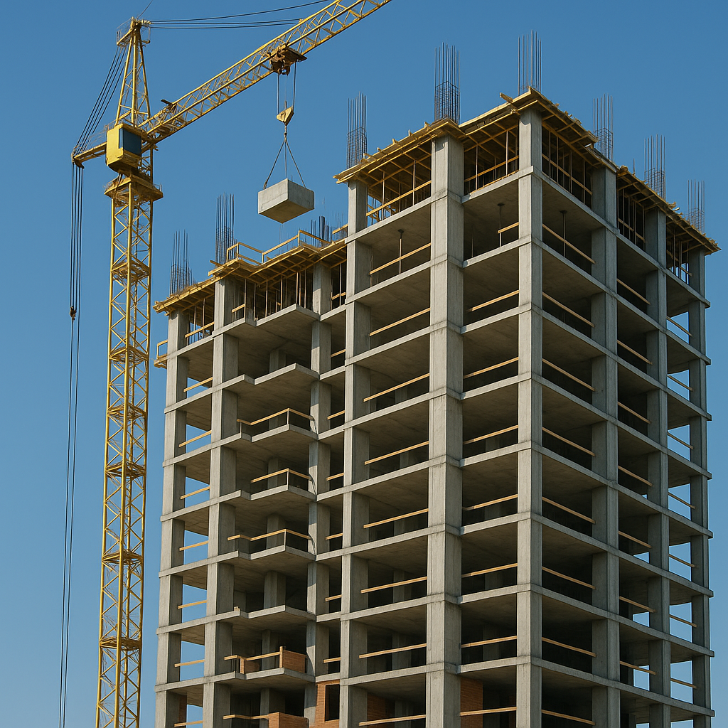 مشروع بناء جديد لعمارة سكنية - مشروع بناء جديد في المنطقة الشرقية…