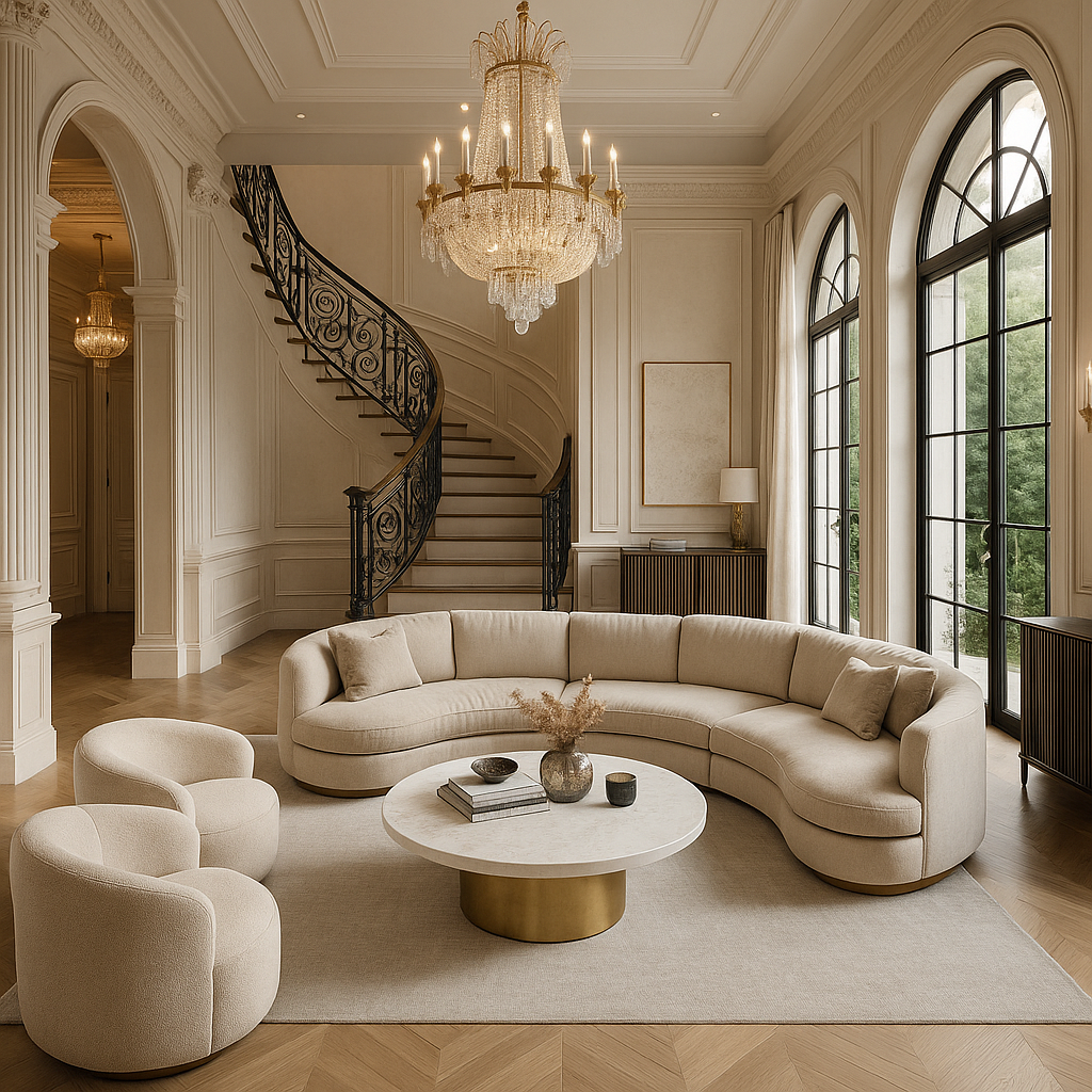 تصميم داخلي متميز لفيلا فاخرة - مشروع ديكور في المنطقة الوسطى لدى…