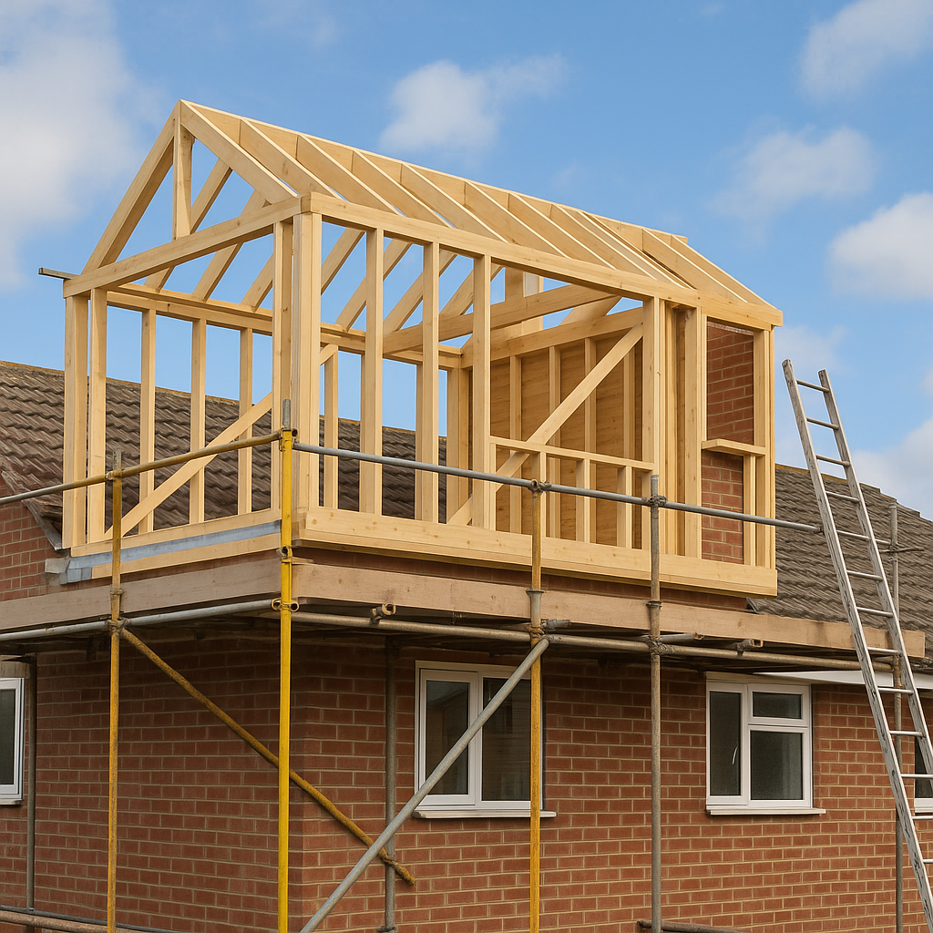 مشروع بناء جديد لغرف إضافية - مشروع بناء جديد في المنطقة الوسطى لد…