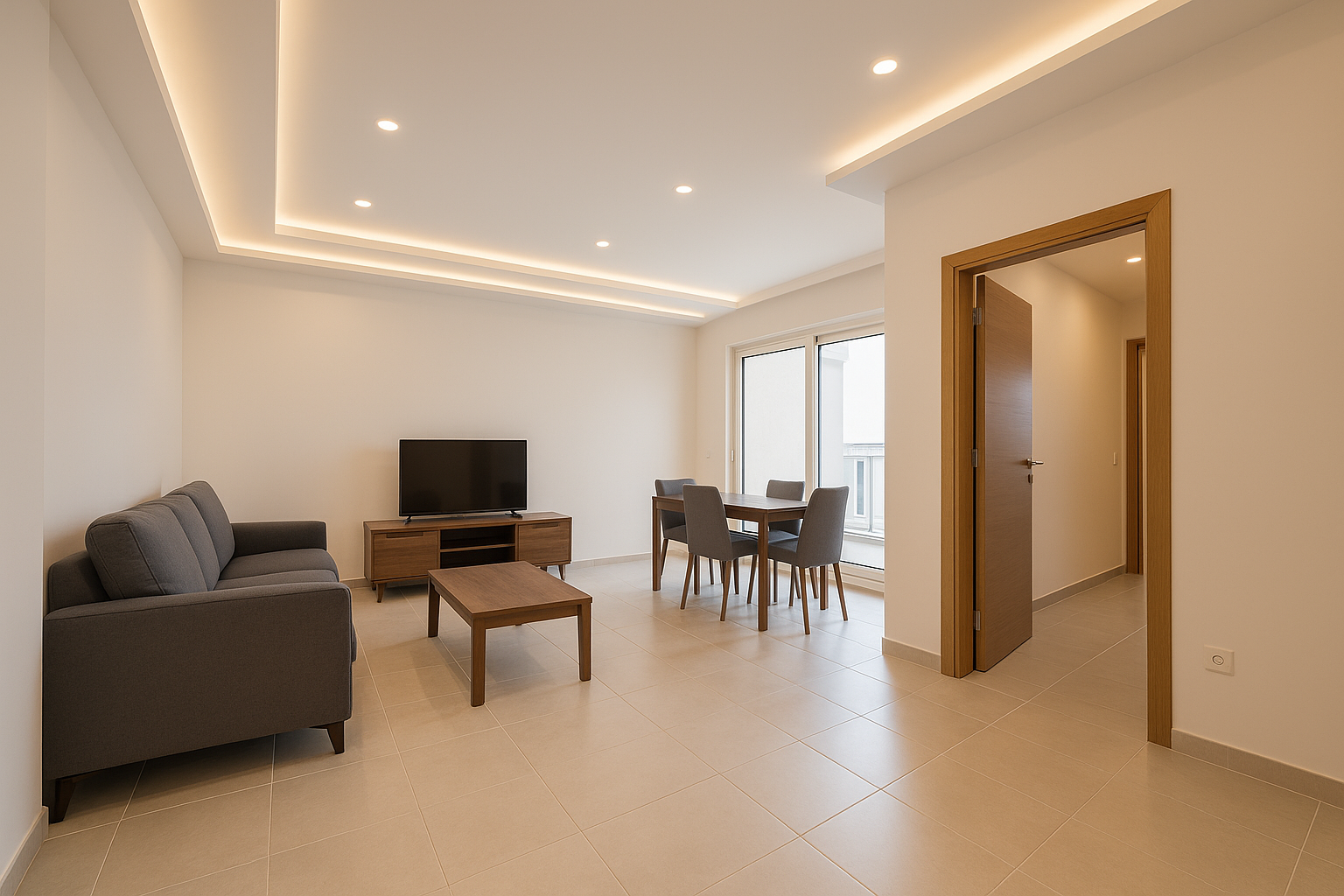 تشطيب شقة بمواصفات عصرية ومتكاملة - مشروع تشطيب في المنطقة الوسطى…