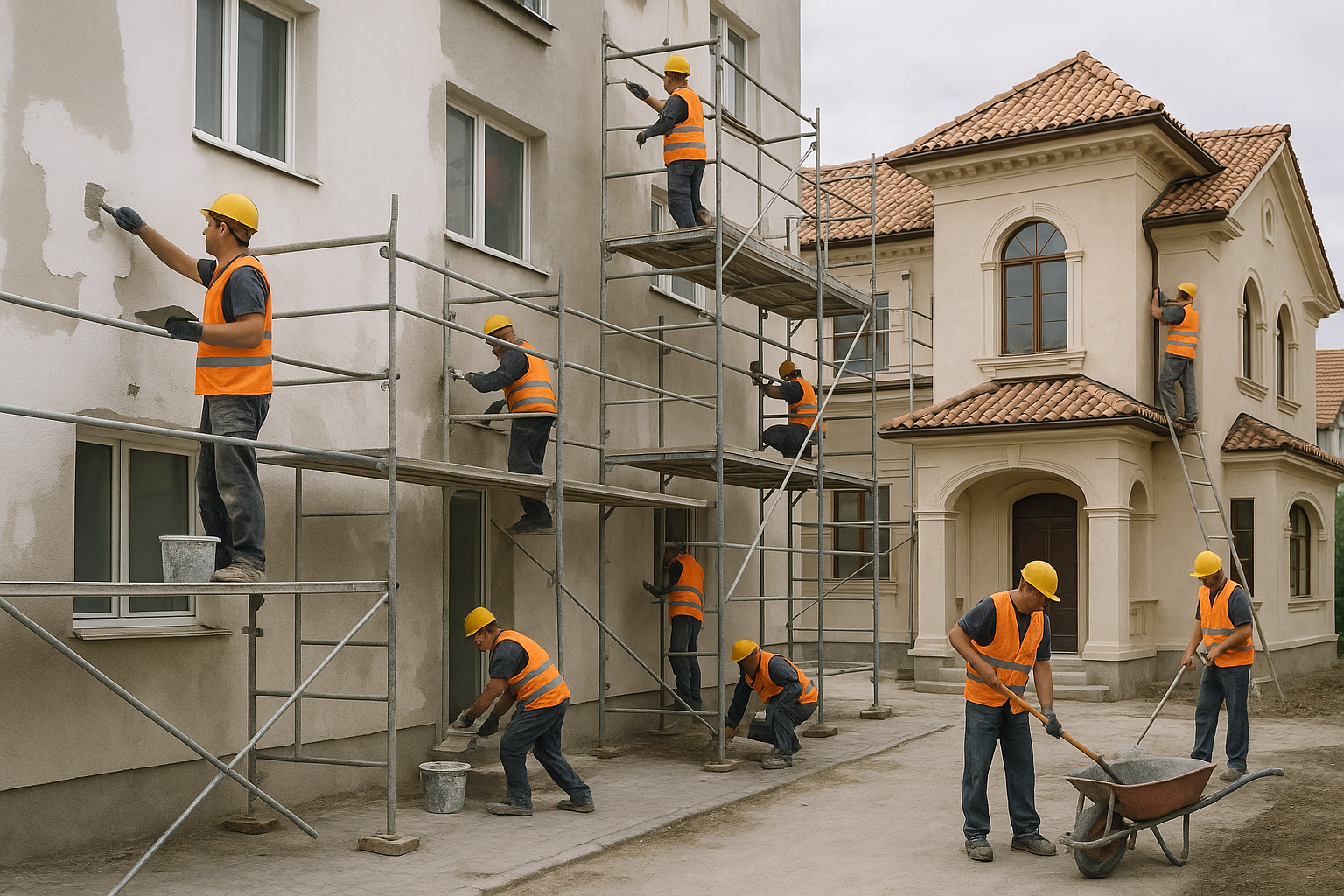 "مشروع ترميم وصيانة لوحدات سكنية - مشروع ترميم وصيانة في المنطقة ا…