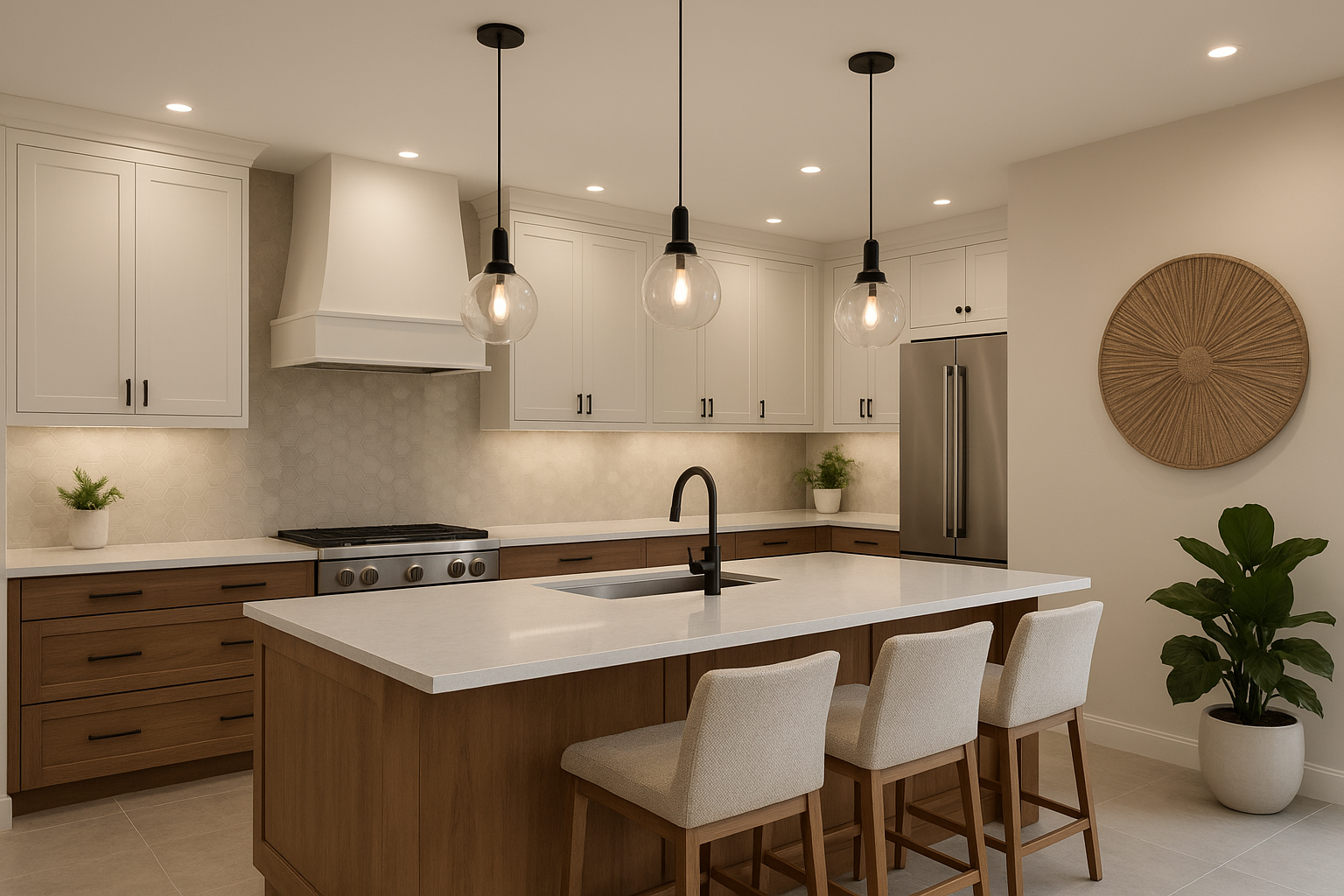 "مشروع تصميم ديكور شامل: بناء - مشروع ديكور في المنطقة الوسطى لدى ب…