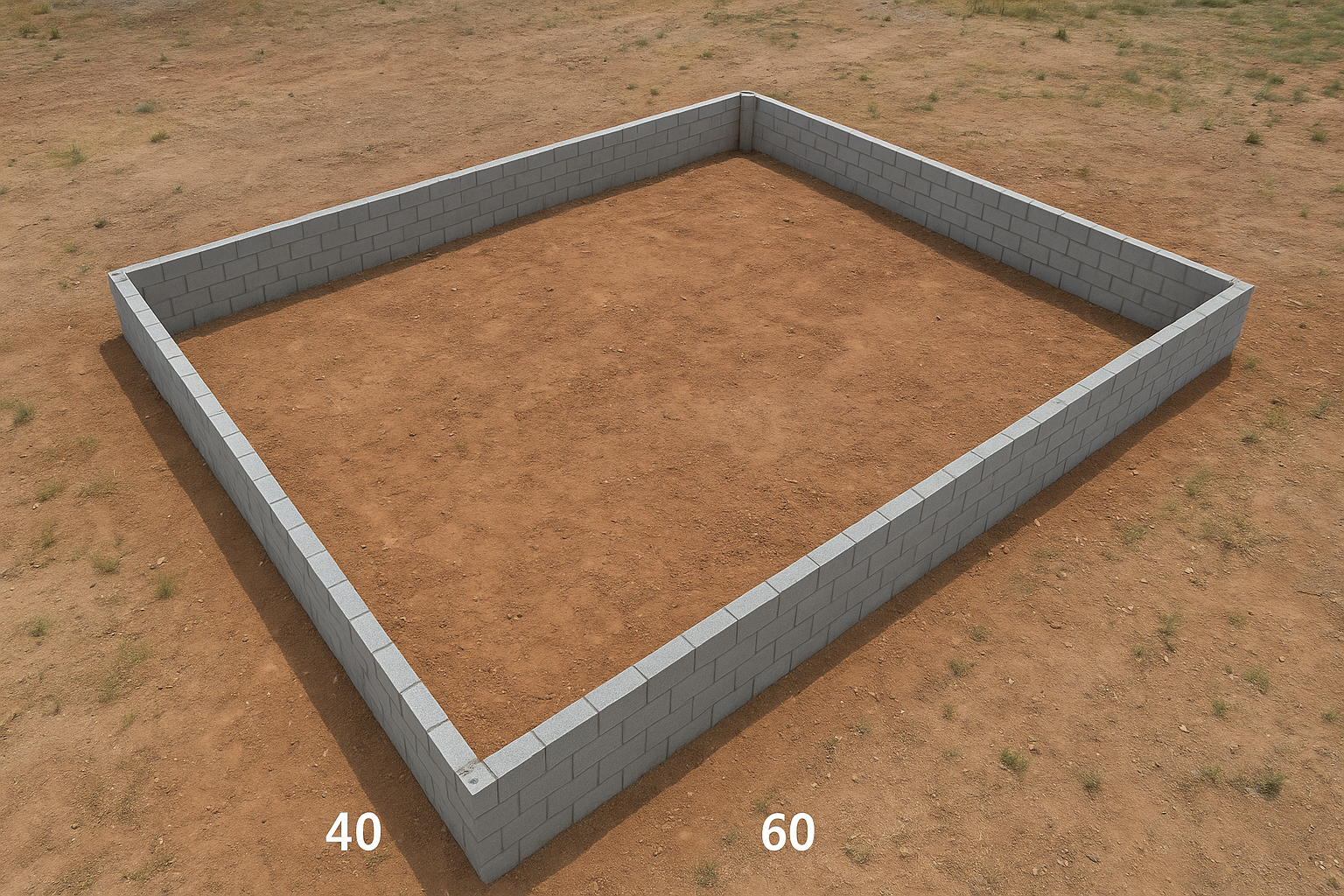 تسوير أرض فضاء بطول 240 - مشروع تشطيب في المنطقة الوسطى لدى بوابات ا…
