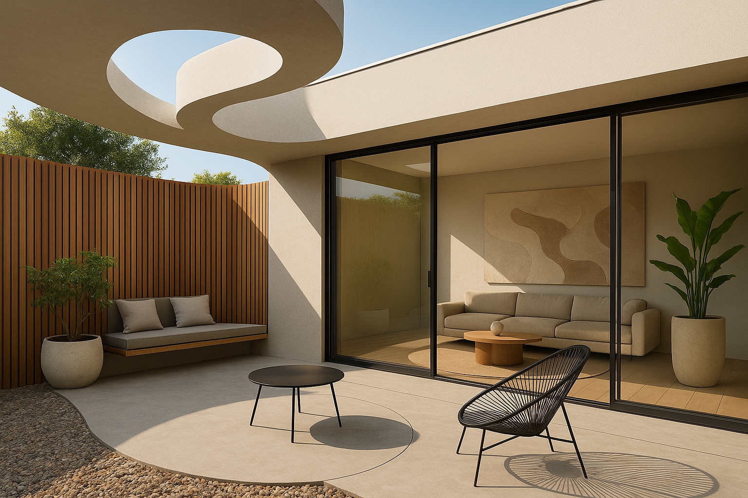 تصميمات ديكور مبتكرة للمساحات الداخلية - مشروع ديكور في المنطقة ا…