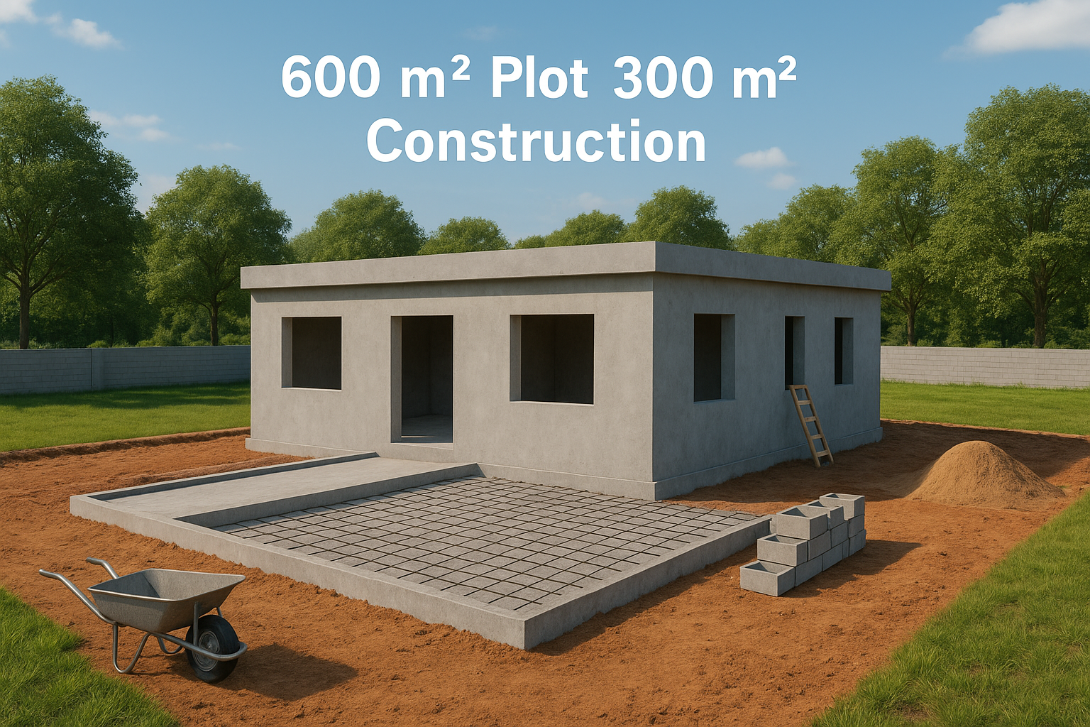مشروع بناء جديد لدور أرضي - مشروع بناء جديد في المنطقة الغربية لدى…