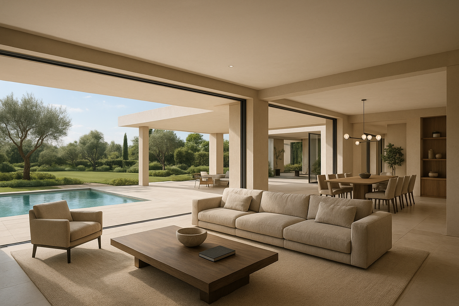 تصميم لاندسكيب وديكور داخلي متكامل - مشروع ديكور في المنطقة الوسط…