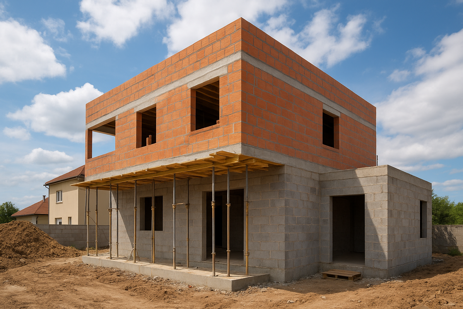 بناء إضافي لدور ثاني بمساحة - مشروع بناء جديد في المنطقة الغربية ل…