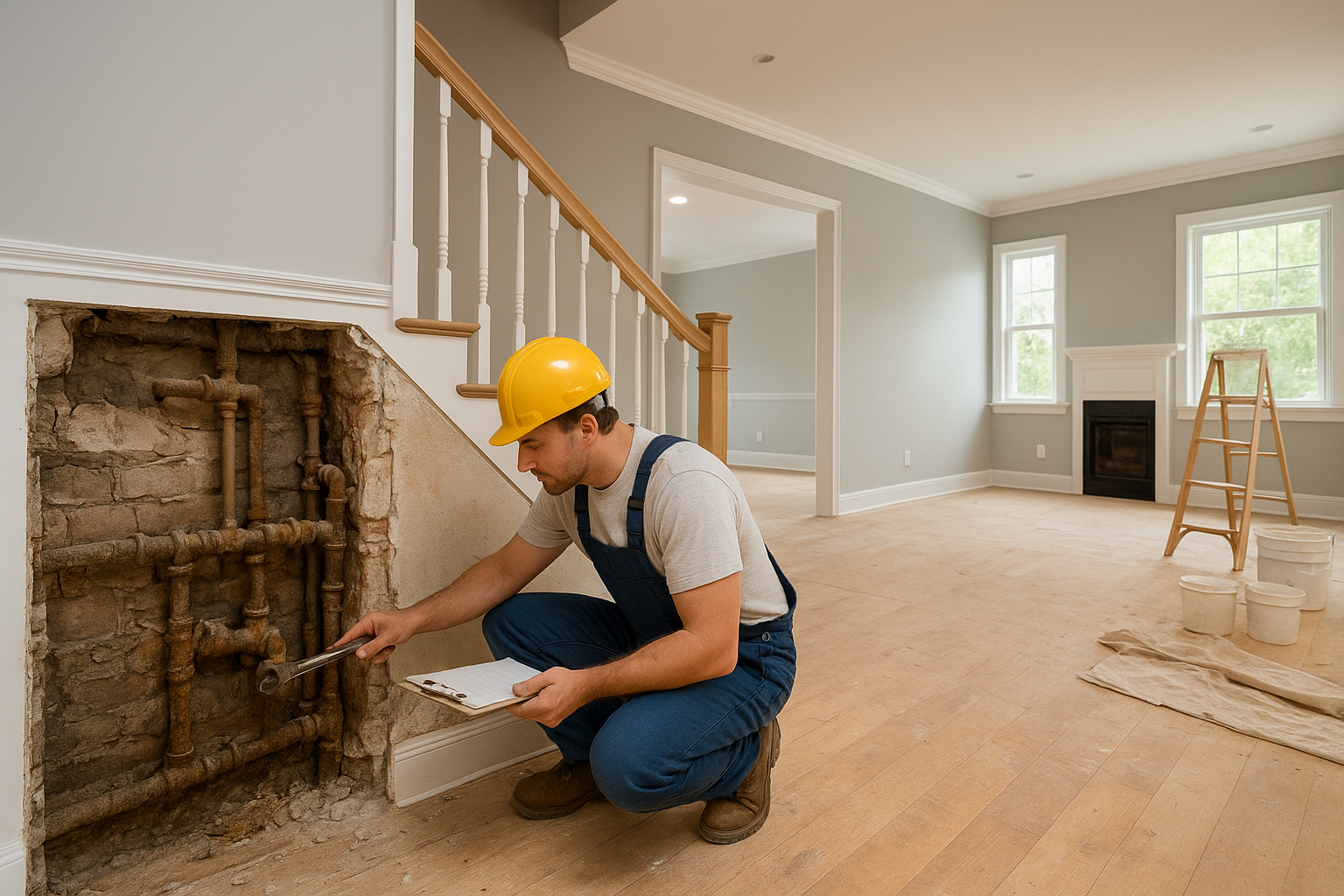 تحسين وتشطيب منزل دورين مع - مشروع تشطيب في المنطقة الغربية لدى بو…