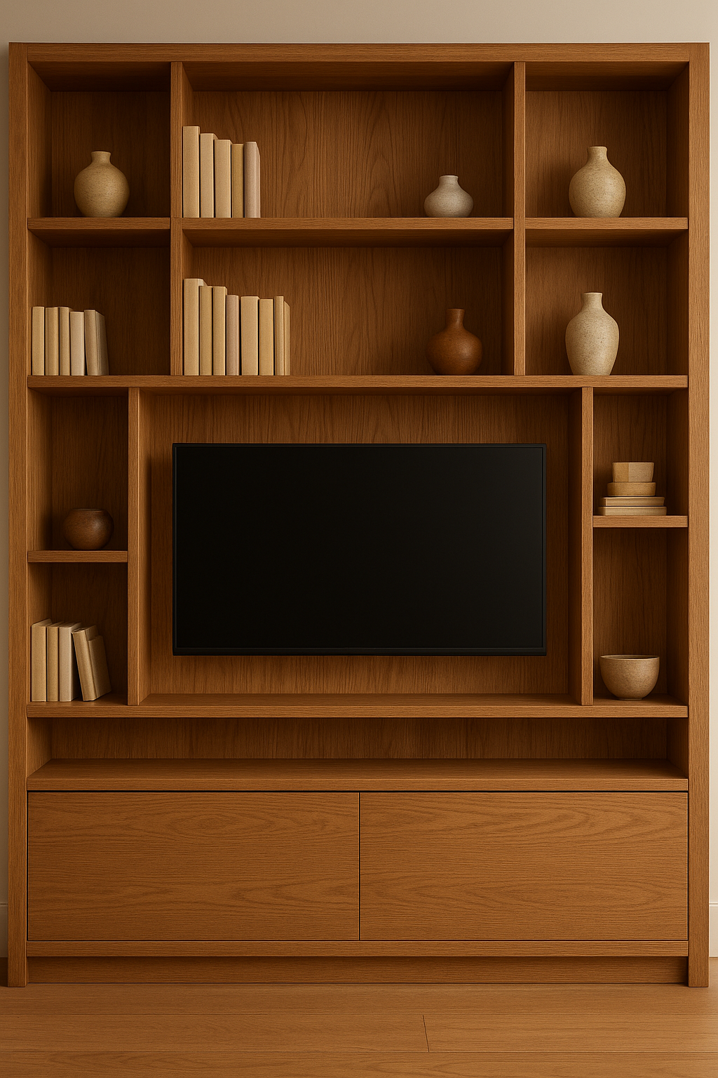 ديكور خشبي مبتكر يحتوي على - مشروع ديكور في المنطقة الوسطى لدى بوا…