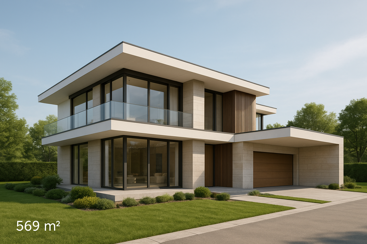 تصميم مبتكر لفيلا سكنية على - مشروع بناء جديد في المنطقة الغربية ل…