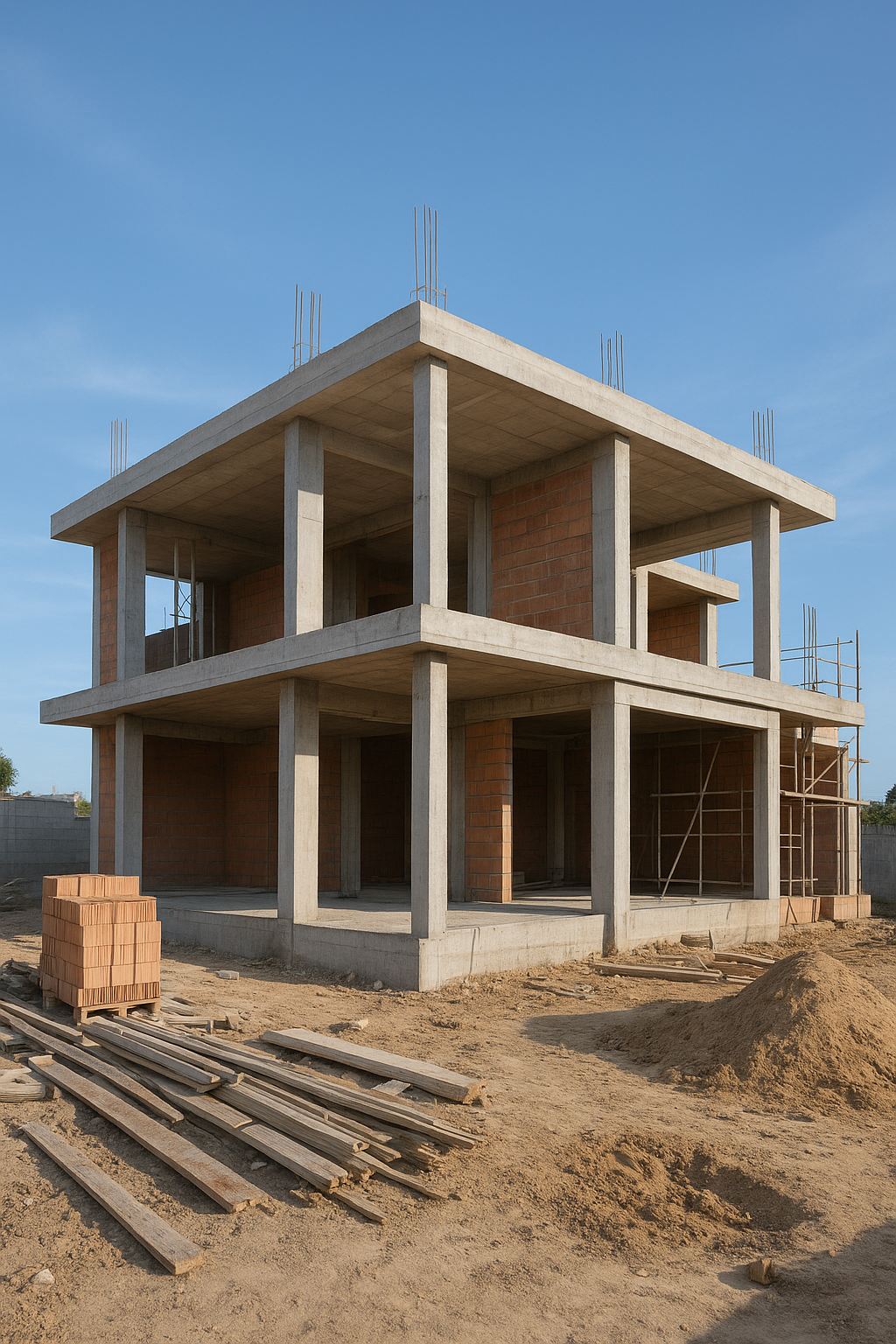 مشروع بناء جديد لإكمال عظم - مشروع بناء جديد في المنطقة الغربية لد…