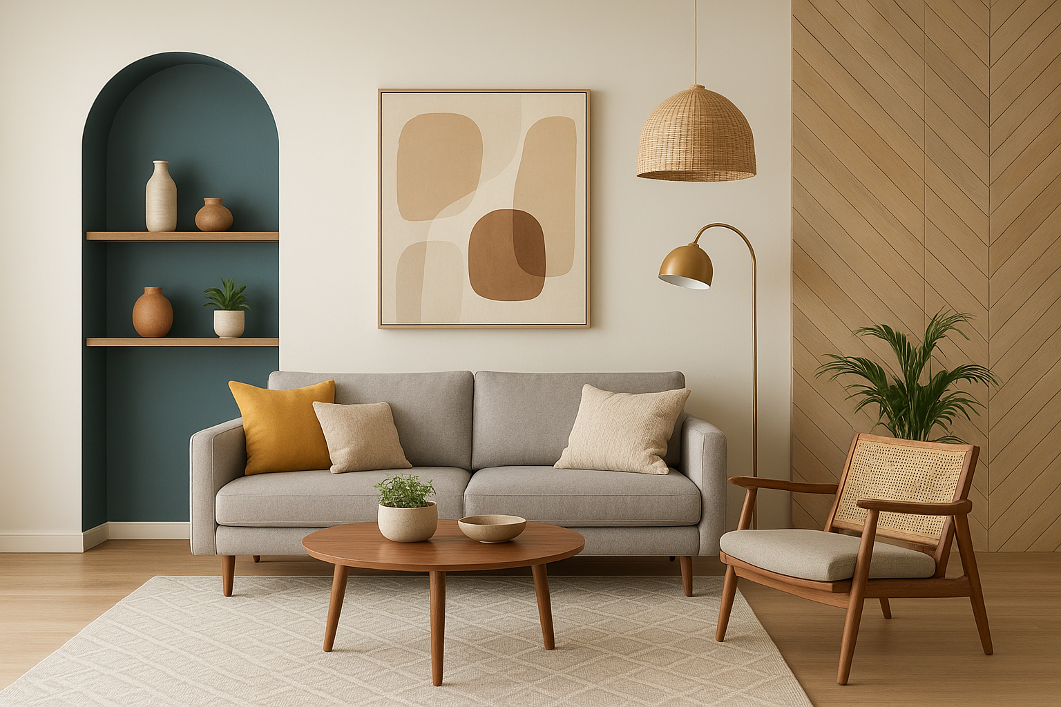 "أفكار ديكور مبتكرة لتجديد وتصميم - مشروع ديكور في المنطقة الوسطى…