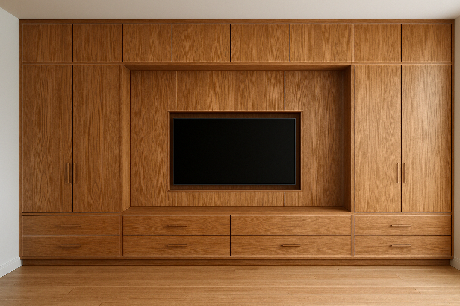 ديكور واجهة خشبية مع مكان - مشروع ديكور في المنطقة الوسطى لدى بواب…