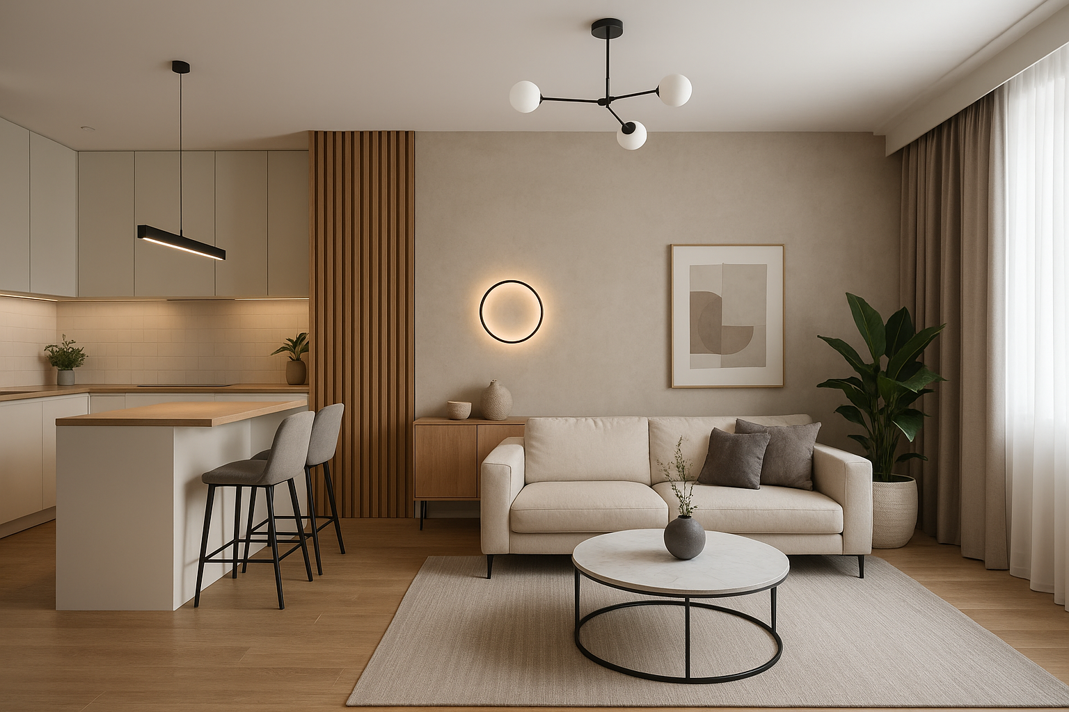 مشروع تجديد ديكور داخلي لشقة - مشروع ديكور في المنطقة الغربية لدى…