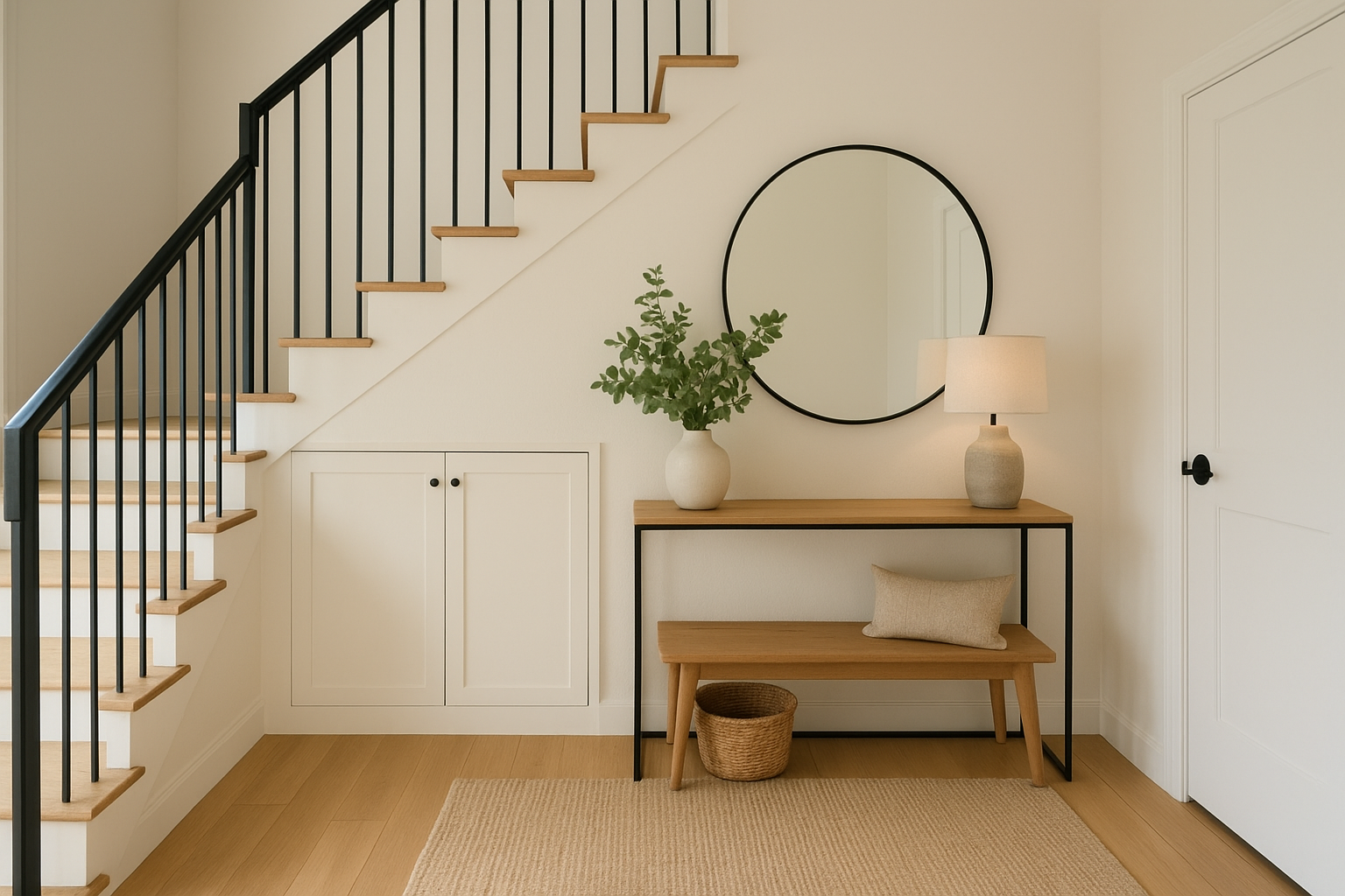 مشروع تصميم مدخل جذاب مع - مشروع ديكور في المنطقة الغربية لدى بواب…