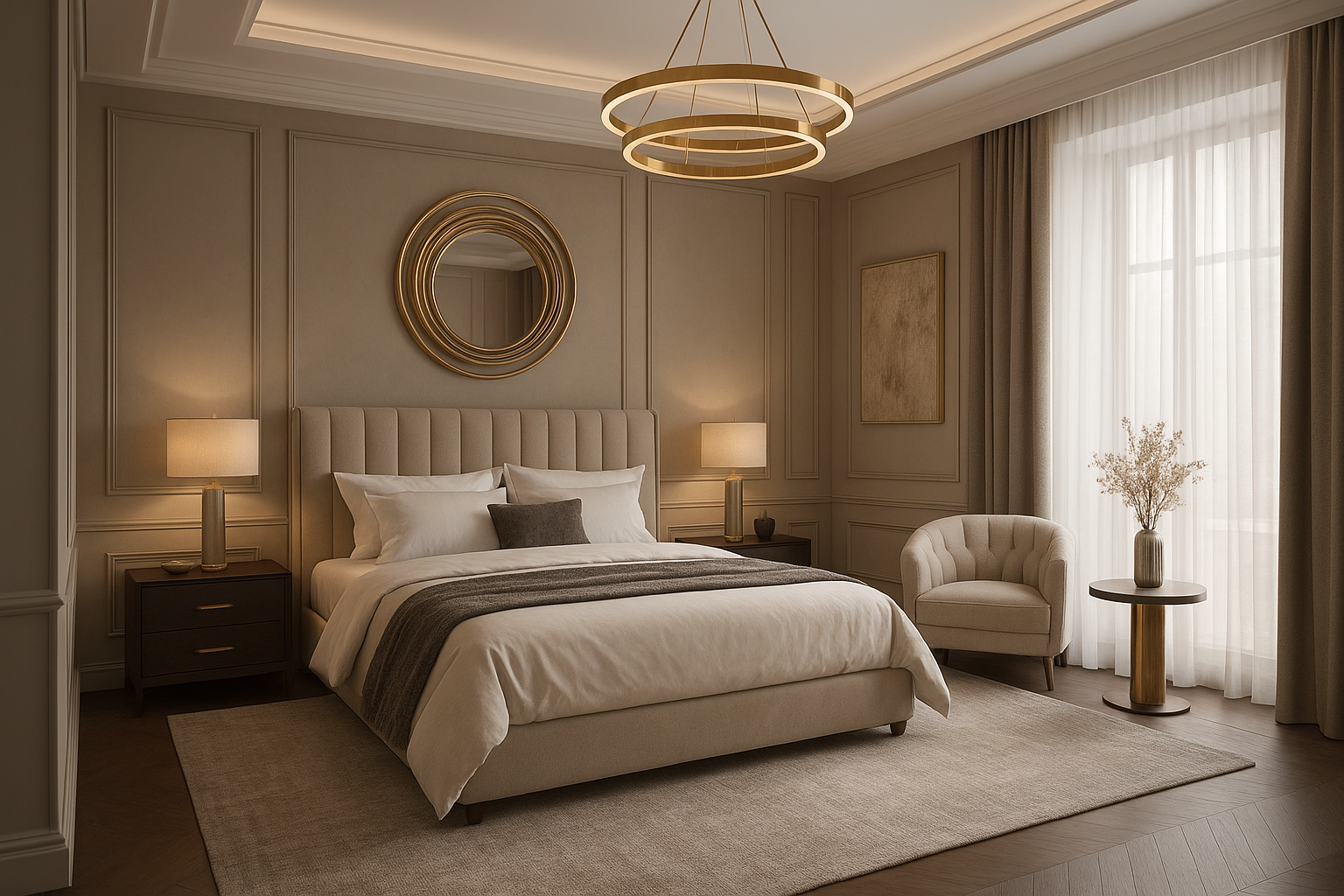 تصميم غرفة نوم عصرية تلبي - مشروع ديكور في المنطقة الشرقية لدى بوا…