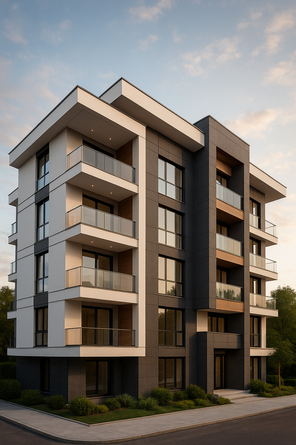 تشطيب كامل لعمارة سكنية بأعلى - مشروع تشطيب في المنطقة الوسطى لدى…