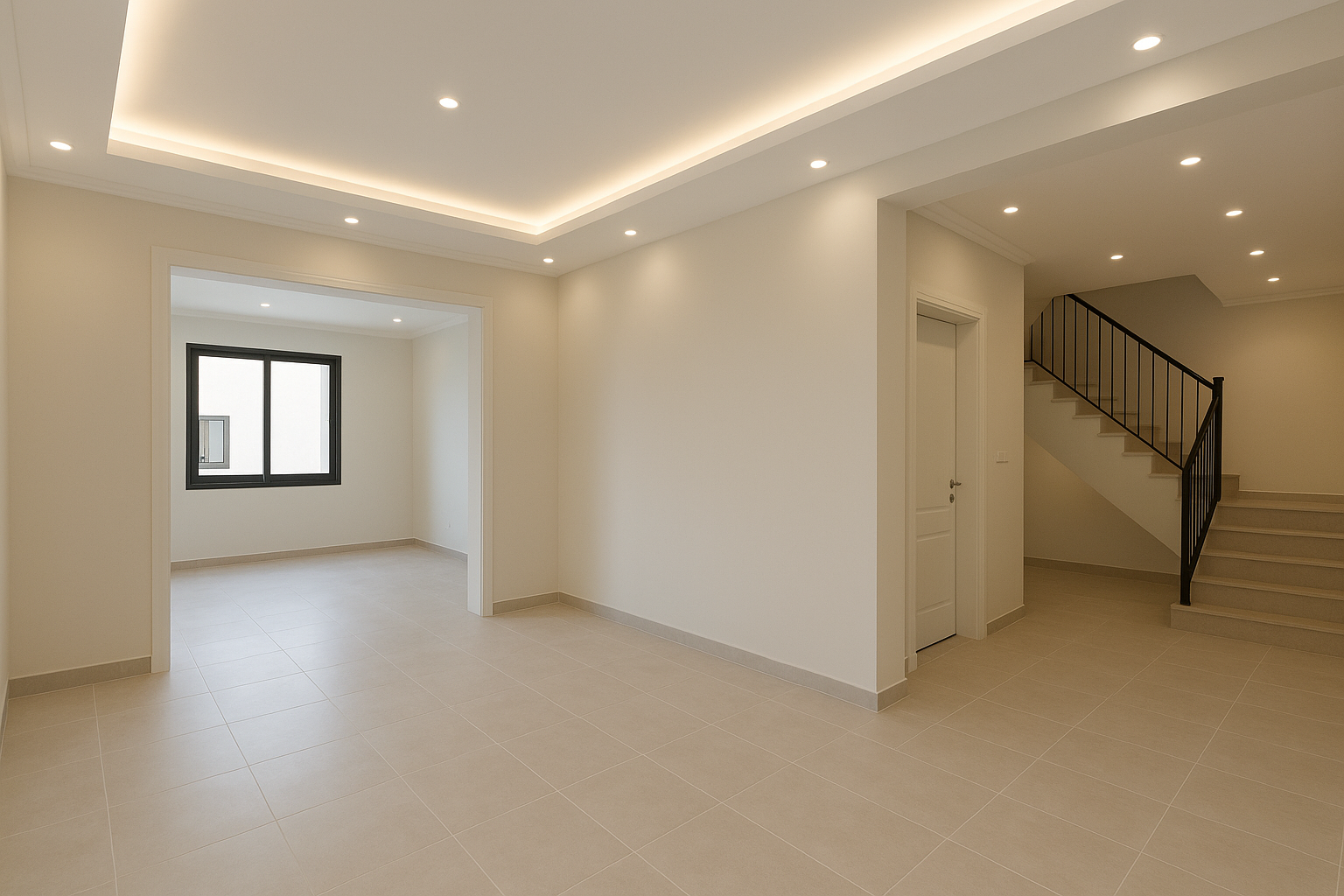 مشروع تشطيب مخصص لدور وملحق - مشروع تشطيب في المنطقة الجنوبية لدى…