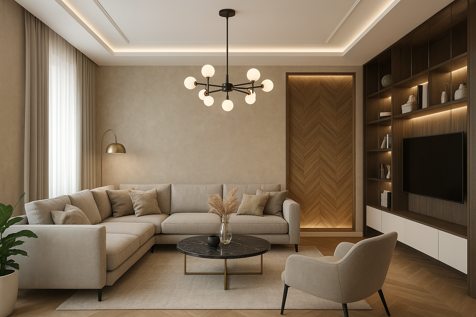 تصميم وتنفيذ أعمال ديكور احترافية - مشروع ديكور في المنطقة الشرقي…