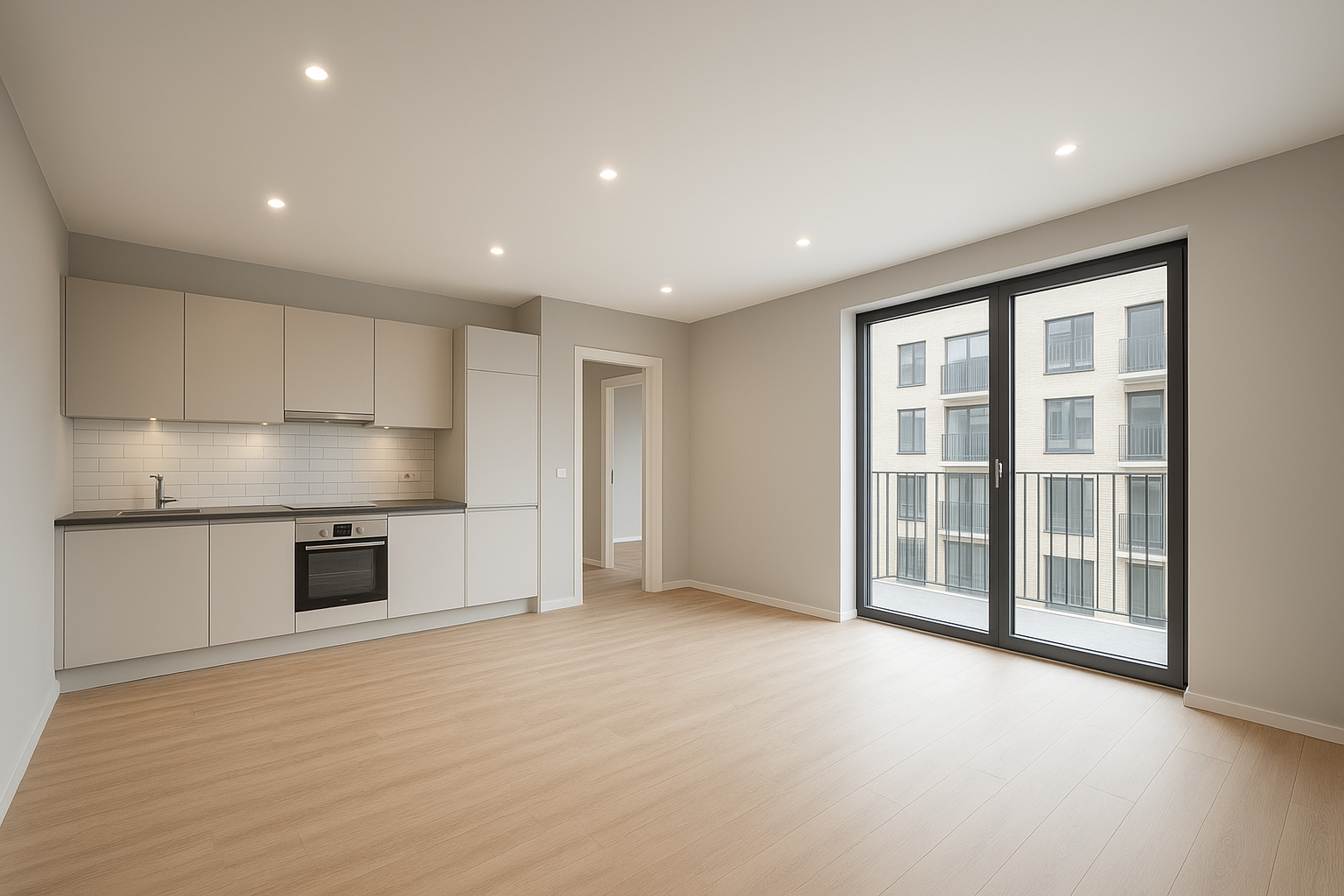 تشطيب شامل لشقة بواجهة عصرية - مشروع تشطيب في المنطقة الغربية لدى…