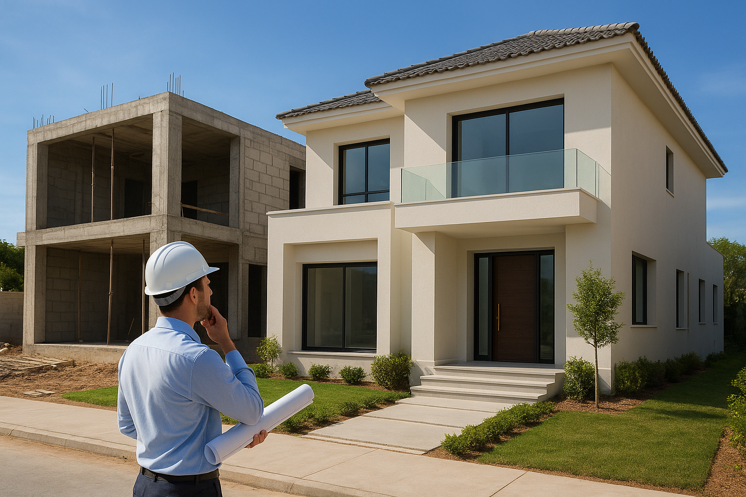 تشطيب فيلا بعد مرحلة العظم - مشروع تشطيب في المنطقة الوسطى لدى بوا…